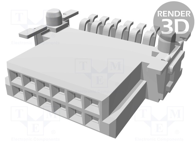 Connector: PCB to PCB; female; PIN: 12; 1.27mm; Series: har-flex