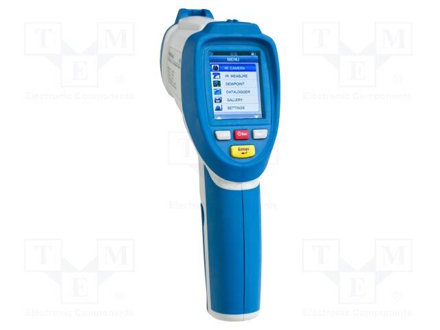 Infrared thermometer; LCD TFT 2,2" (640x480); -50÷2200°C