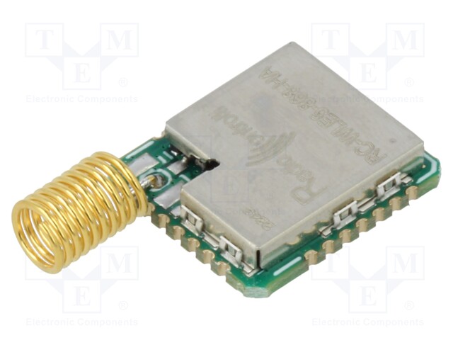 Module: LoRA; 868MHz; -140dBm; 2.5÷3.7VDC; 18.5dBm; SMD; 22.1x13mm