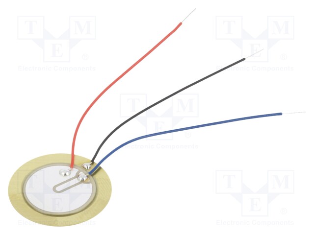 Sound transducer: piezo; without built-in generator; 6.3kHz