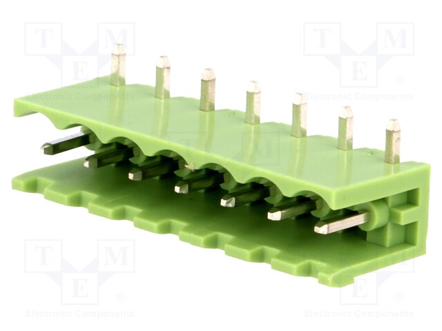 Pluggable terminal block; Contacts ph: 5.08mm; ways: 7; socket