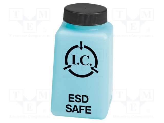 Tool: dosing bottles; blue (bright); polyurethane; 170ml; 1÷10GΩ
