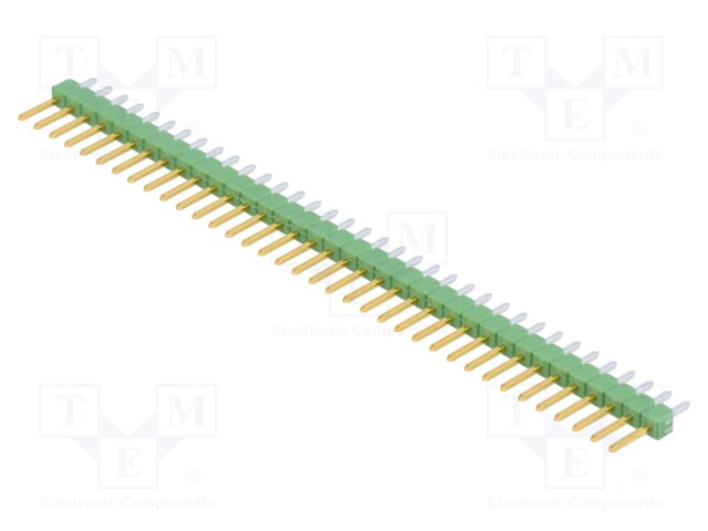 Pin header; pin strips; AMPMODU MOD II; male; PIN: 36; straight