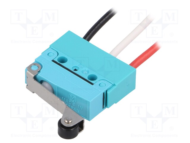 Microswitch SNAP ACTION; with lever (with roller); SPDT; Pos: 2
