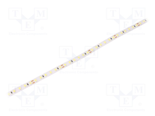 LED tape; white cold; LED/m: 120; SMD; 2835; 24V; W: 8mm; 120°; D: 2mm