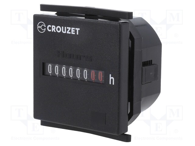 Counter: electromechanical; mechanical indicator; working time