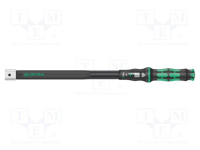 Wrench; dynamometric; 570mm; 60÷300Nm; Mounting: 14x18