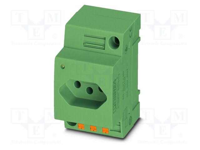 Connector: AC supply; socket; female; 10A; PIN: 3; push-in; 250VAC