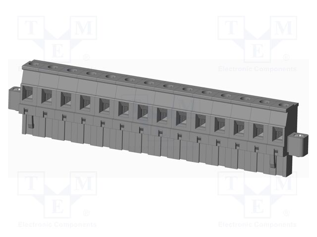 Connector: pluggable terminal block; plug; female; angled 90°