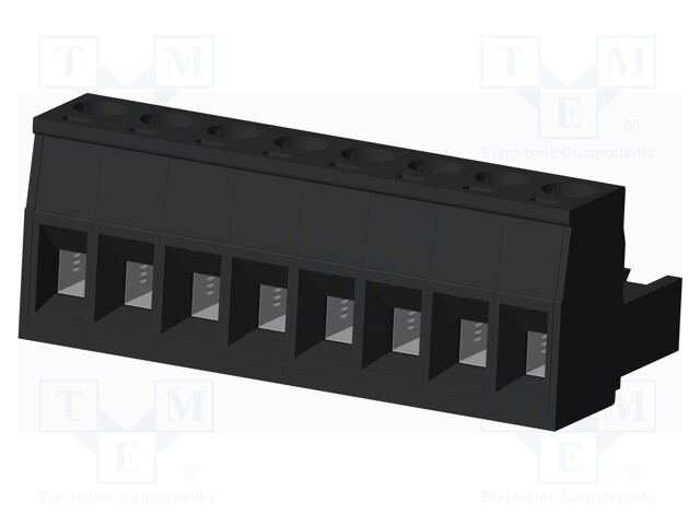 Connector: pluggable terminal block; plug; female; straight; 5mm
