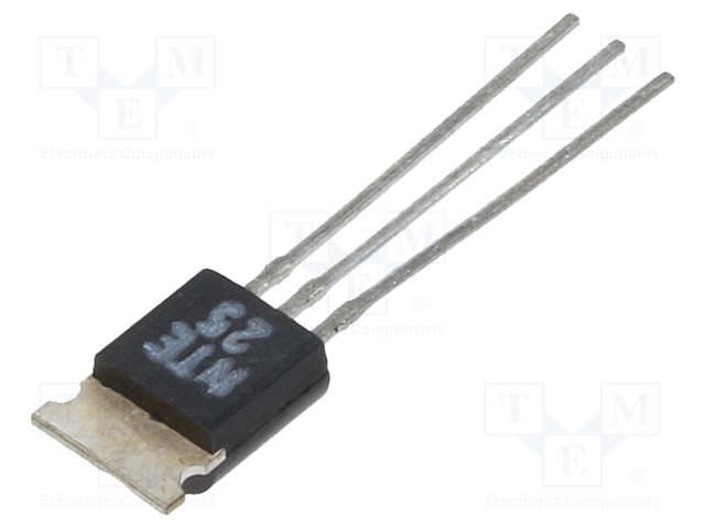 Transistor: PNP; bipolar; 80V; 1A; 2W; TO237