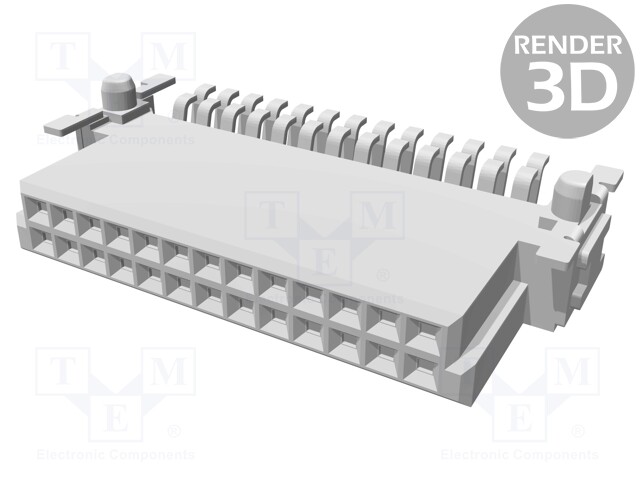 Connector: PCB to PCB; female; PIN: 26; 1.27mm; Series: har-flex