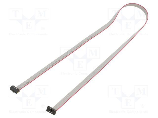 Ribbon cable with IDC connectors; Tape ph: 0.64mm; 457.2mm
