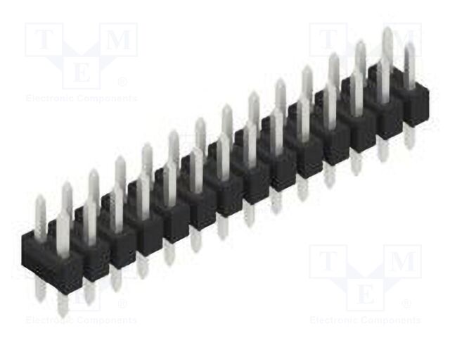 Connector: pin strips; pin header; male; PIN: 28; 2.54mm; THT; 2x14