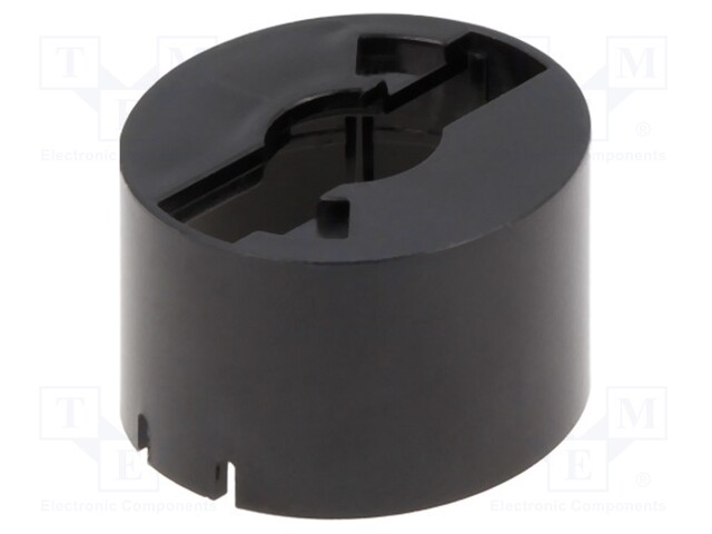 Collimator holder; Colour: black; Application: PG1C-NX17; 20mm