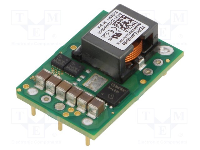Converter: DC/DC; 250W; Uin: 9÷53V; 3.3/15VDC; Iout: 20A; 15g