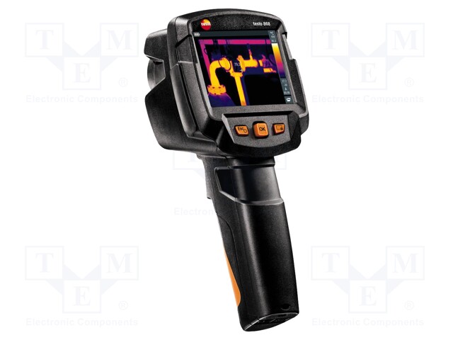 Infrared camera; Display: LCD 3,5" (320x240); -30÷650°C; 9Hz