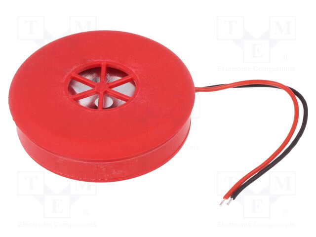 Sound transducer: piezo alarm; 24VDC; Sound level: 100dB