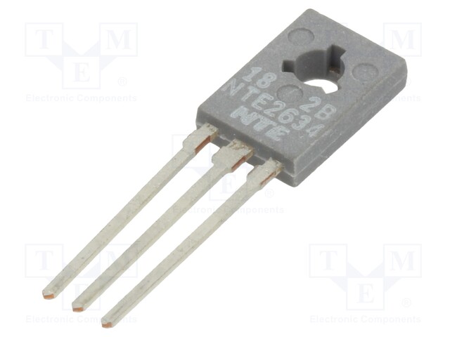 Transistor: PNP; bipolar; 95V; 0.3A; 3W; TO126