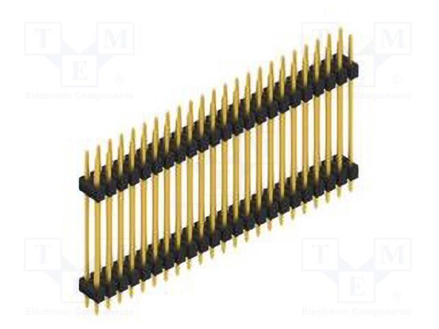 Connector: pin strips; pin header; male; PIN: 46; 2.54mm; THT; 2x23