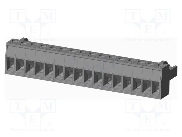 Connector: pluggable terminal block; plug; female; straight; grey
