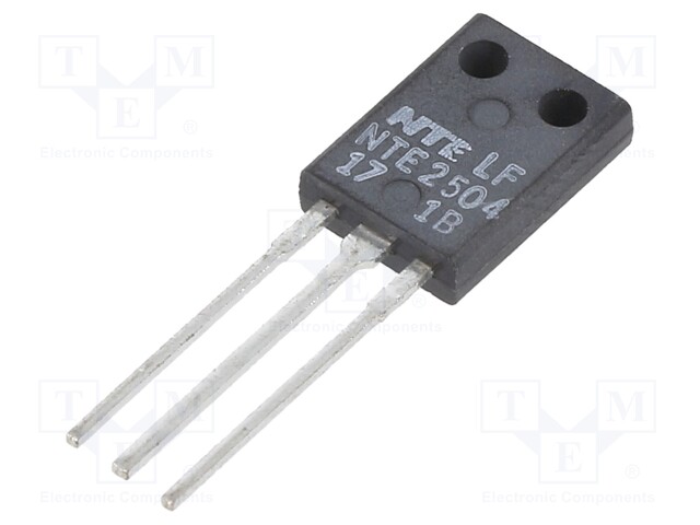 Transistor: NPN; bipolar; 25V; 2A; 1.2W; TO126