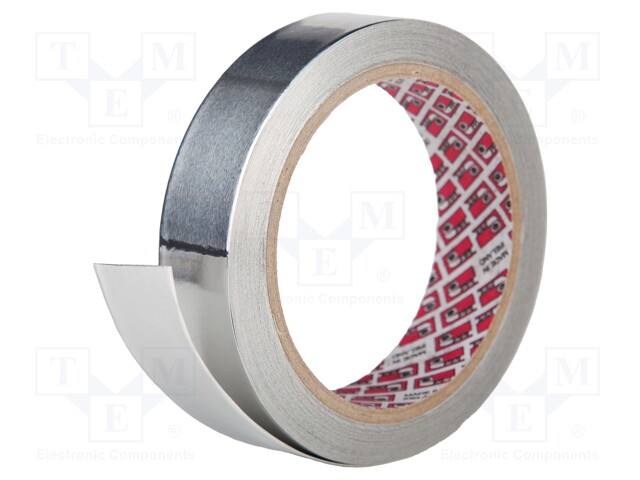 Tape: shielding; W: 50mm; L: 25m; Thk: 0.065mm; acrylic,conductive