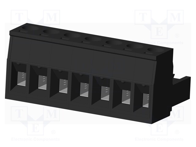 Connector: pluggable terminal block; plug; female; straight; 300V