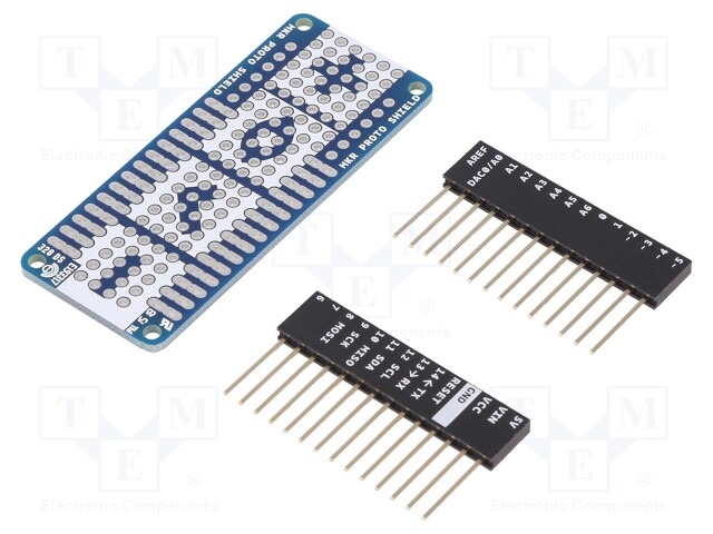 Expansion board; pin header; Dim: 61.5x25mm; prototype board