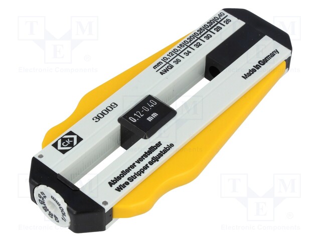 Stripping tool; Wire: round; 36AWG÷26AWG; 0.12÷0.4mm