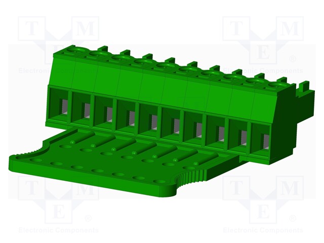 Connector: pluggable terminal block; plug; female; straight; 300V