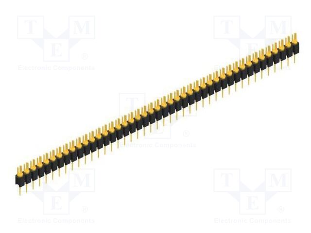 Connector: pin strips; pin header; male; PIN: 43; 2.54mm; THT; 1x43