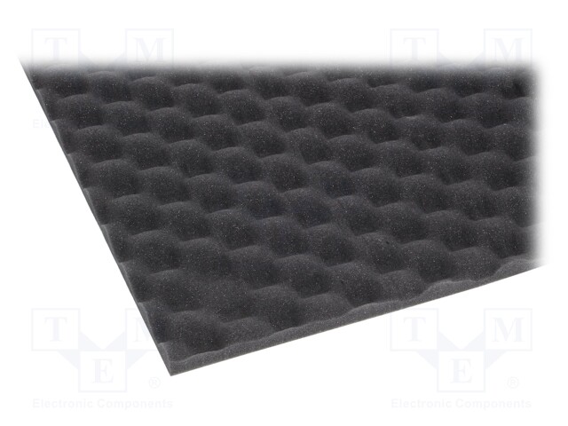 Sound absorbing sponge; 1000x500x20mm