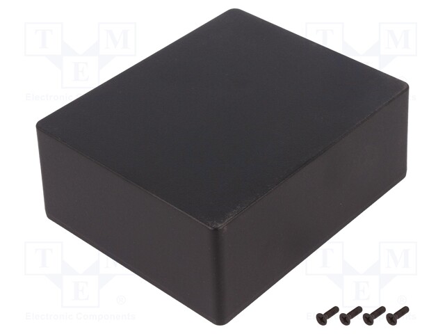 Enclosure: multipurpose; 1590; X: 121mm; Y: 145mm; Z: 52mm; aluminium