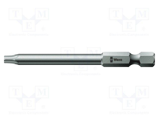 Screwdriver bit; Torx®; TX08; Overall len: 70mm