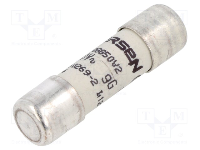 Fuse: fuse; gG; 2A; 500VAC; ceramic; 10x38mm