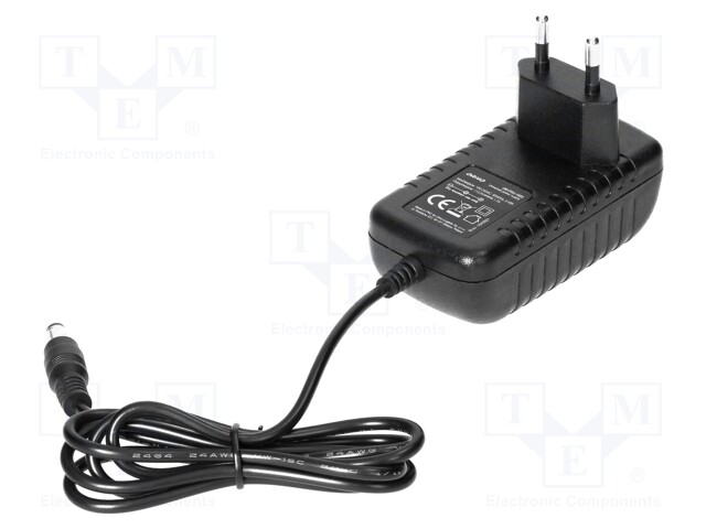 Power supply: switched-mode; plug; 13.5VDC; 1.7A; 20W; Plug: EU