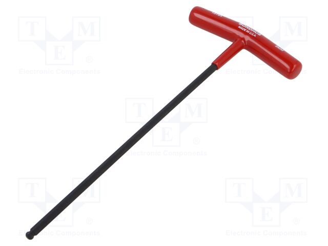 Wrench; hex key,spherical; HEX 5mm; Overall len: 246mm