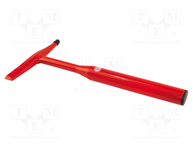 Hammer; red; metal; Kind: welding