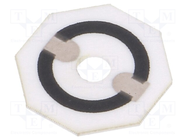 Resistor: thick film; heating; glued; 2W; 11.5x11.5x0.63mm; 250°C