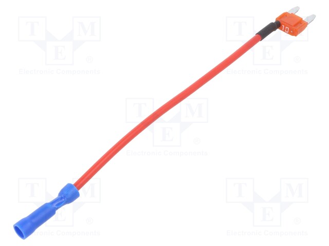 Fuse: fuse; 10A; 32VDC; automotive; 10.9mm