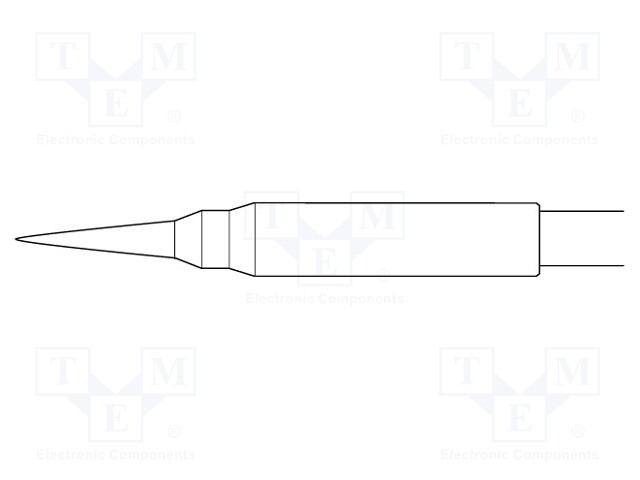 Tip; conical; 0.1mm