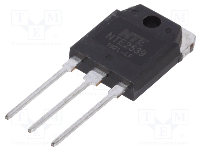 Transistor: NPN; bipolar; 400V; 25A; 160W; TO3P