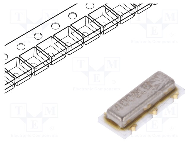 Resonator: ceramic; 4MHz; SMD; 7.2x3x1.55mm; ±0.5%; -20÷80°C; 15pF