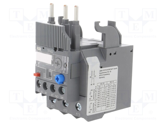 Thermal relay; Series: AF; Leads: screw terminals; 20÷24A