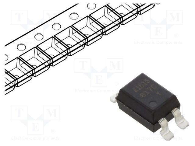 Optocoupler; SMD; Channels: 1; Out: transistor; Uinsul: 5kV; Uce: 35V