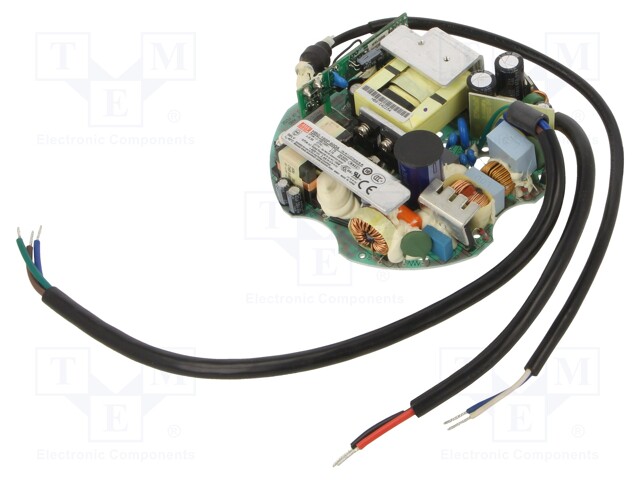 Power supply: switched-mode; LED; 96W; 36÷60VDC; 1000÷1600mA; IP00