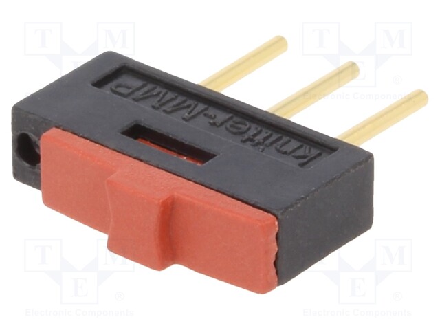 Switch: slide; Pos: 2; 0.3A/24VAC; 0.5A/12VDC; ON-ON; -40÷85°C; 30mΩ