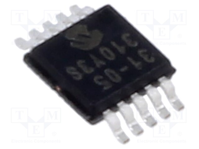 A/D converter; Channels: 1; 16bit; 500ksps; 1.7÷5.5V; MSOP10