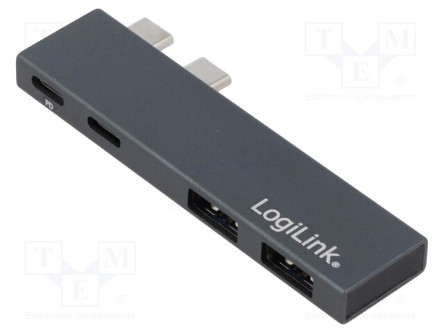 Thunderbolt 3,USB 3.0,USB 3.2; 40Gbps; Enclos.mat: ABS; USB C